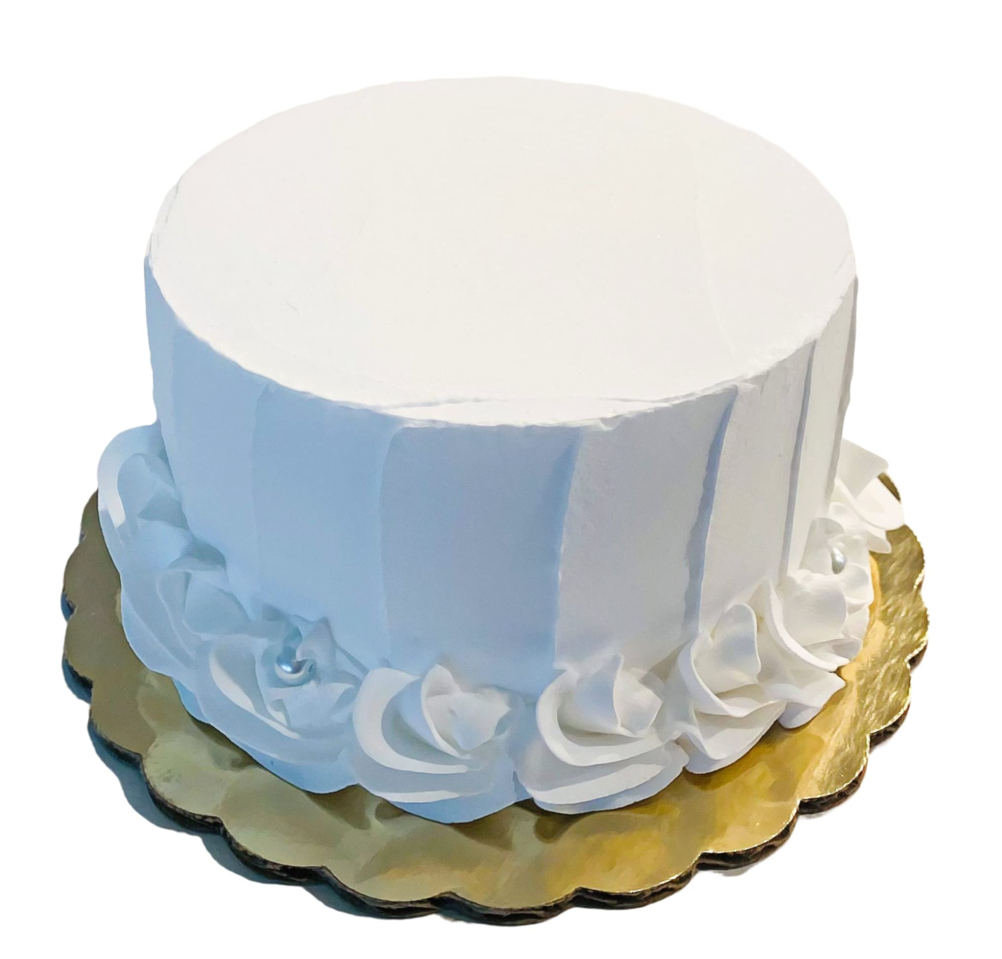 Amazon.com: Fake Cake Simple White Wedding Cake Handmade by